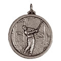 Silver In the Trees Golf Medal 56mm