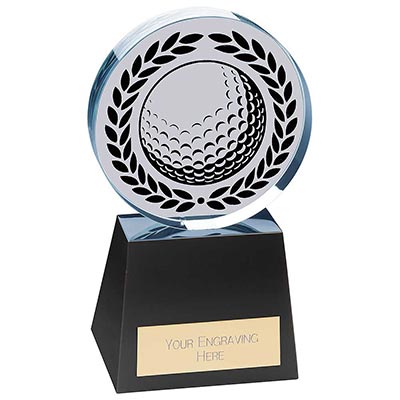 Emperor Crystal Golf Ball Award 155mm