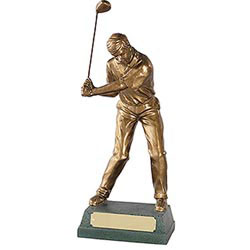 Large Mid Swing Golf Figure 28cm
