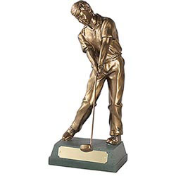 Large Through Swing Golf Figure 28cm
