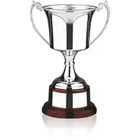 Hallmarked Silver Trophy Cup 11in