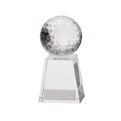 Voyager Crystal Golf Award 125mm