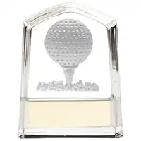 Kingdom Glass Golf Ball Award 11cm