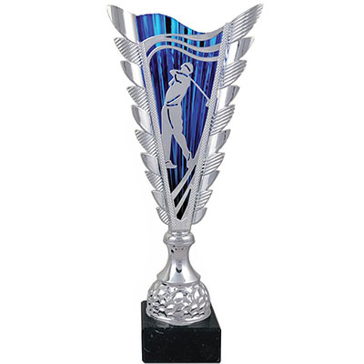 Fuego Blue Silver Golf Cup 37cm