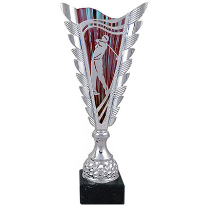 Fuego Red Silver Golf Cup 37cm