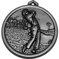 Silver Longest Drive Medal 56mm