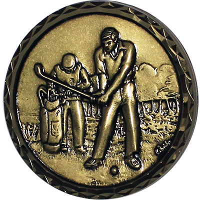 Gold Nearest The Pin Medal 60mm