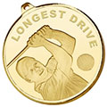 Frosted Glacier Longest Drive Medal 50mm *