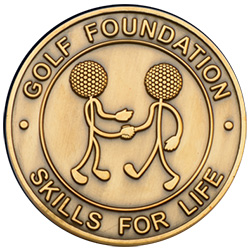 3D Design Custom Golf Medal