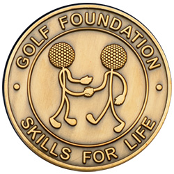 3D Design Custom Golf Medal