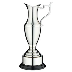 Wide Neck Claret Jug 10in