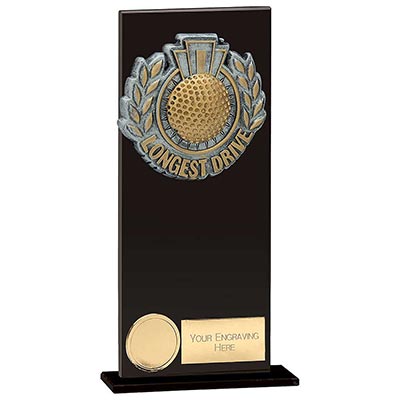 Euphoria Hero Black Glass Longest Drive Award 200mm