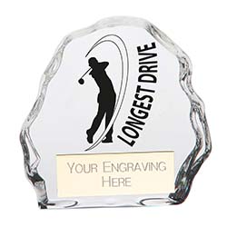 Mystique Glass Longest Drive Award 90mm