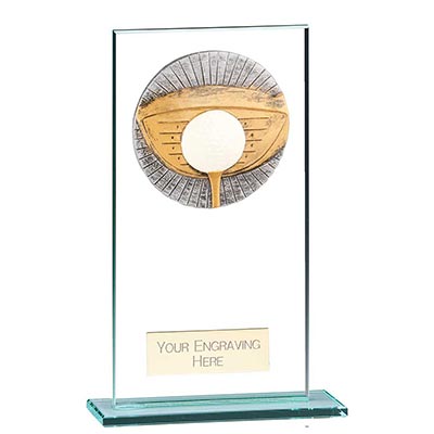 Phantom Black Glass Tee Shot Award 180mm *