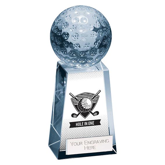 Voyager Crystal Golf Hole in One 165mm