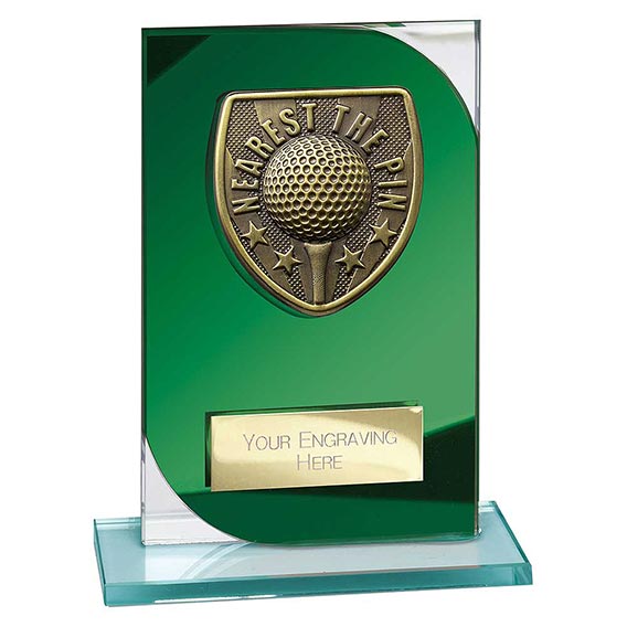 Seismic Cobra Green Glass Nearest the Pin Award 150mm