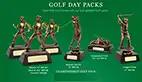 Gold Figure Golf Day Set