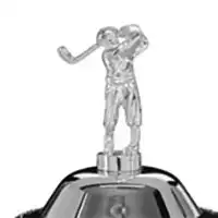 Silver Figure for Golf Cup 12in