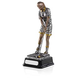 Ladies Golf Figure 26cm