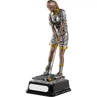 Ladies Golf Figure 20cm