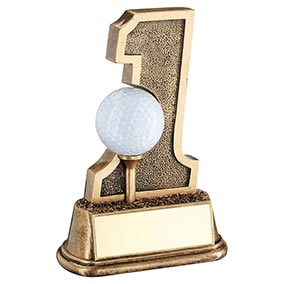 Number One Golf Ball Holder 15cm