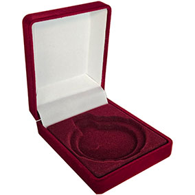 38mm 50mm Red Medal Case