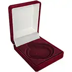 38mm 50mm Red Medal Case