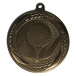 Typhoon Golf Medal Silver 55mm