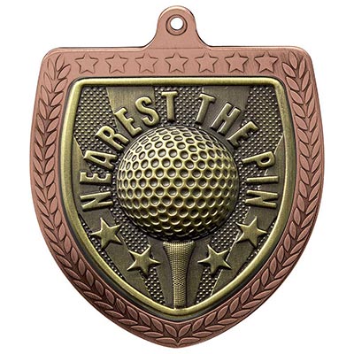 Cobra Shield Nearest the Pin Medal Bronze 75mm