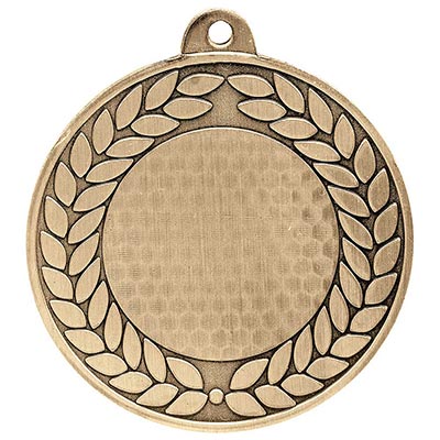 Aviator Golf Medal Gold 50mm