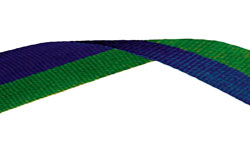 Blue & Green Medal Ribbon 49p