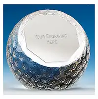 Orb Golf Paperweight 10cm *