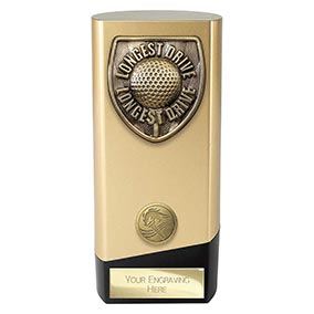 Gold Prime Longest Drive Trophy 160mm