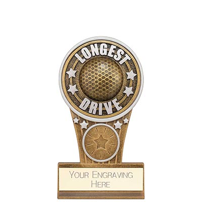 Ikon Longest Drive Golf Award 125mm