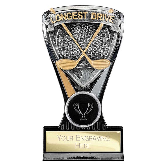 Wolverine Longest Drive Golf Trophy 130mm
