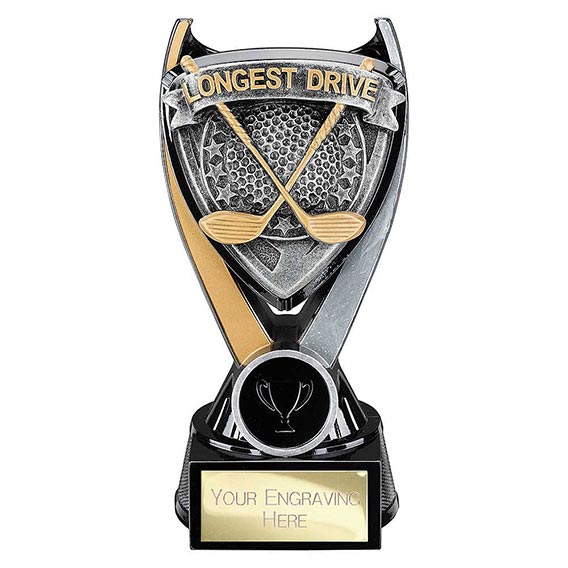 Wolverine Longest Drive Golf Trophy 160mm