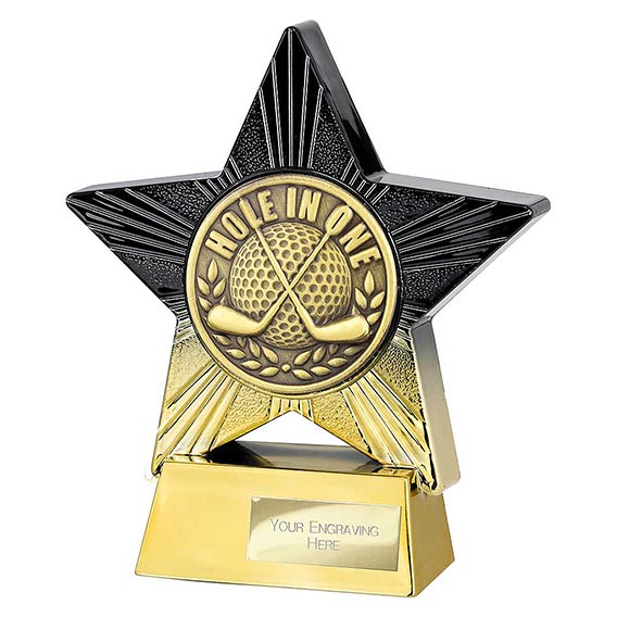 Superstar Hole in One Trophy 140mm