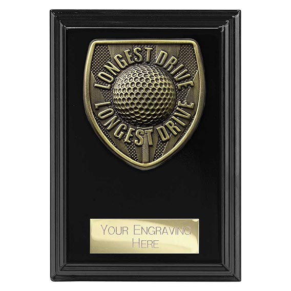Cobra Longest Drive Plaque 125mm