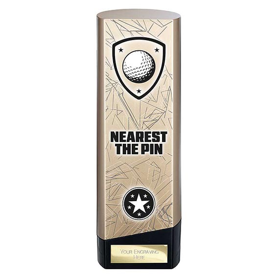 Gold Prime Nearest The Pin Trophy 220mm