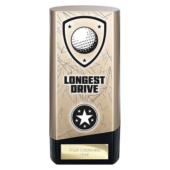 Gold Prime Longest Drive Trophy 160mm