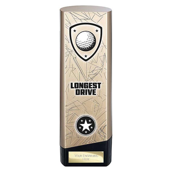 Gold Prime Longest Drive Trophy 220mm