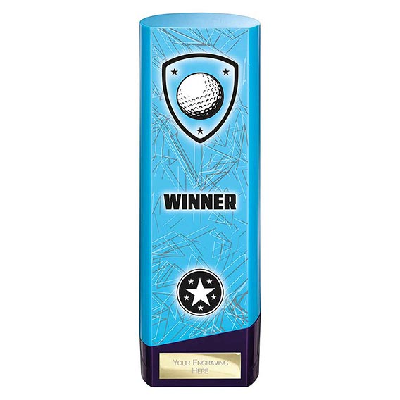 Blue Prime Golf Winner Trophy 220mm
