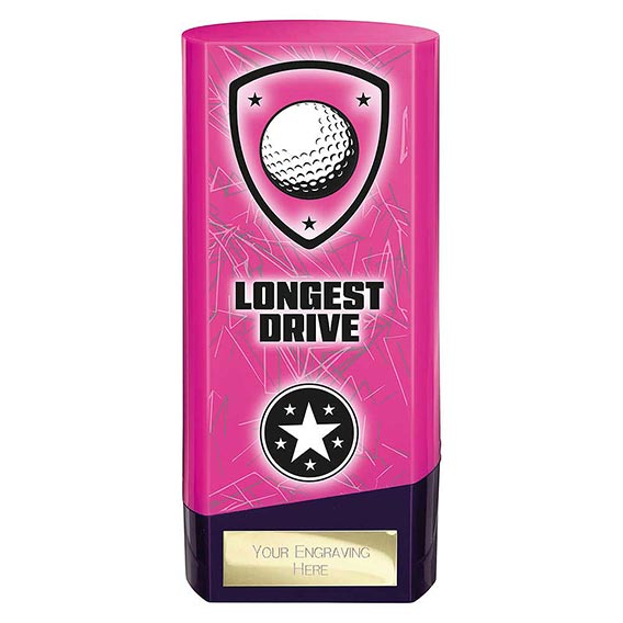 Pink Prime Longest Drive Trophy 160mm