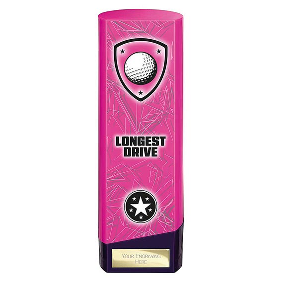 Pink Prime Longest Drive Trophy 220mm