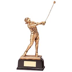 Royal Female Golf Figure 260mm