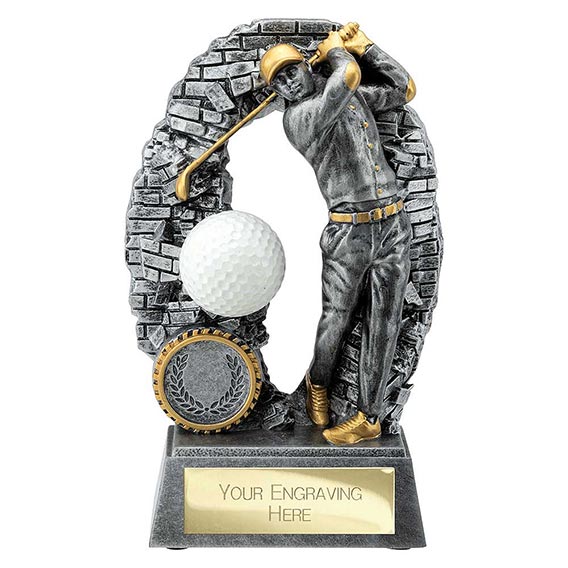 Blast Out Male Golf Figure 160mm