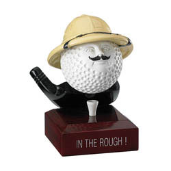 In The Rough Comic Golf Ball 5in