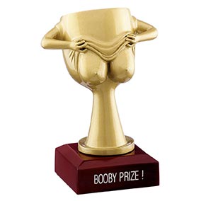 Comic Booby Prize 5in