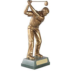 Large Full Swing Golf Figure 32cm