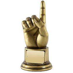 Point Gesture Trophy